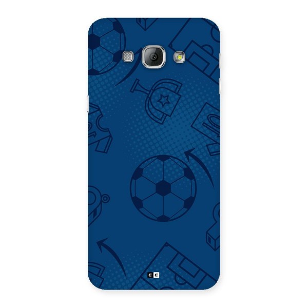 Football Texture Back Case for Galaxy A8