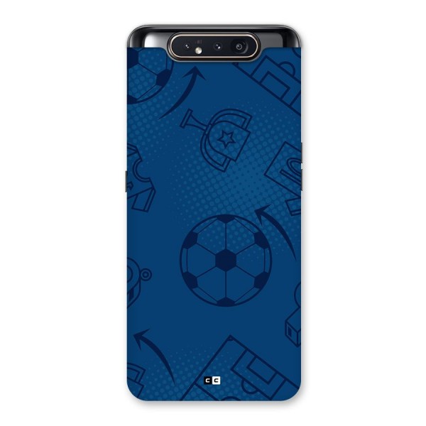 Football Texture Back Case for Galaxy A80