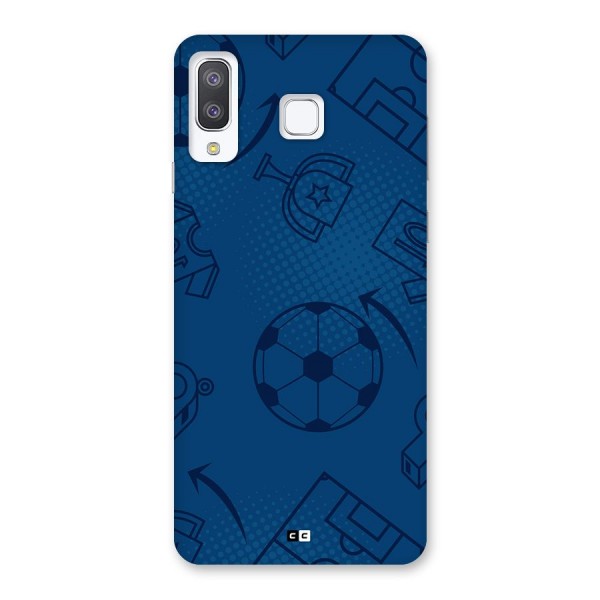 Football Texture Back Case for Galaxy A8 Star