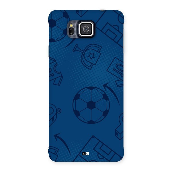 Football Texture Back Case for Galaxy Alpha