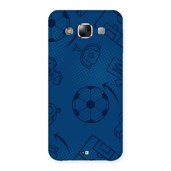 Football Texture Back Case for Galaxy E5