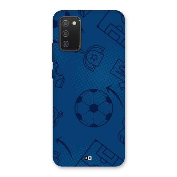 Football Texture Back Case for Galaxy F02s