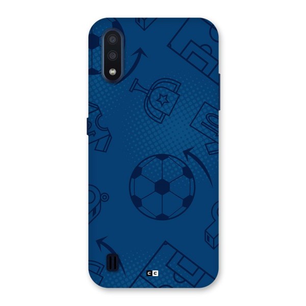 Football Texture Back Case for Galaxy M01