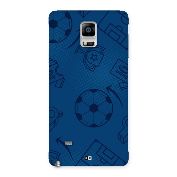 Football Texture Back Case for Galaxy Note 4