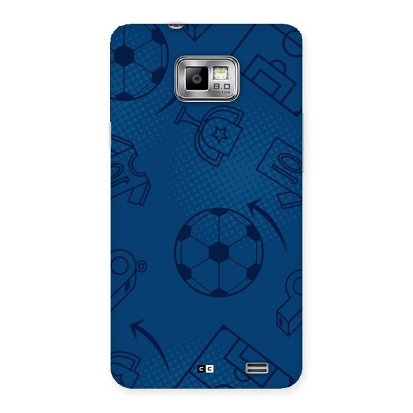 Football Texture Back Case for Galaxy S2