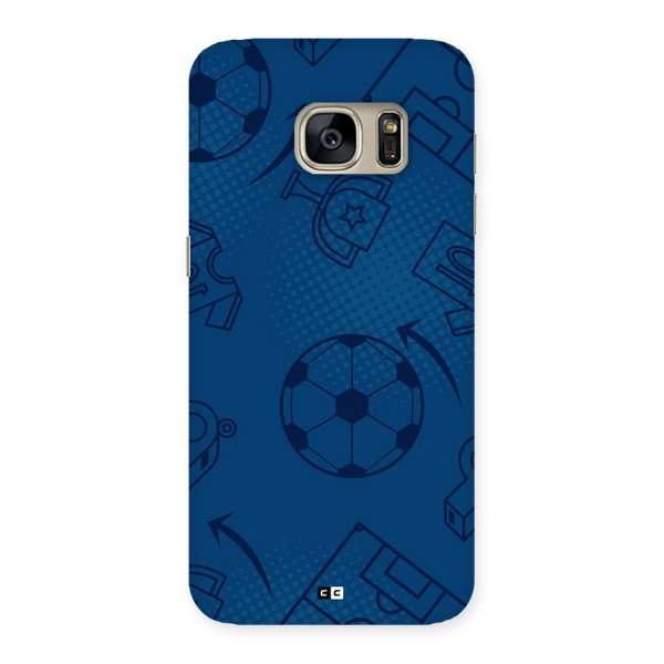 Football Texture Back Case for Galaxy S7