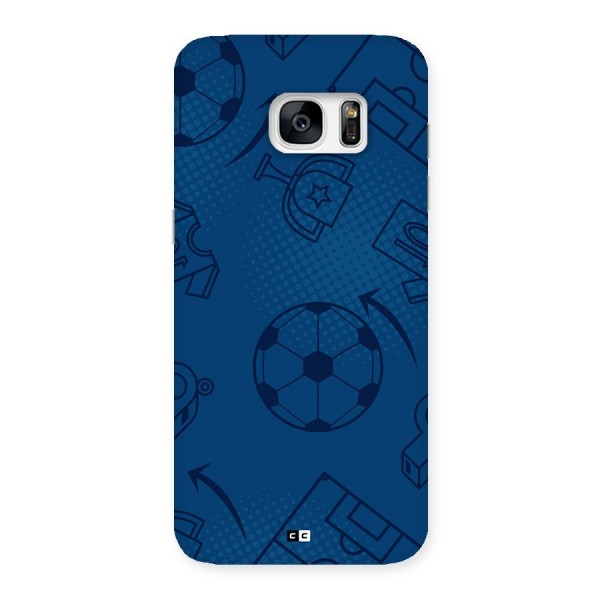 Football Texture Back Case for Galaxy S7 Edge