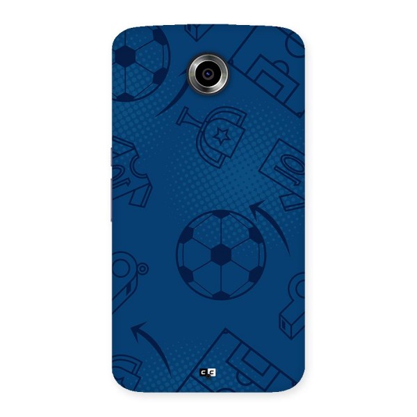 Football Texture Back Case for Google Nexus 6