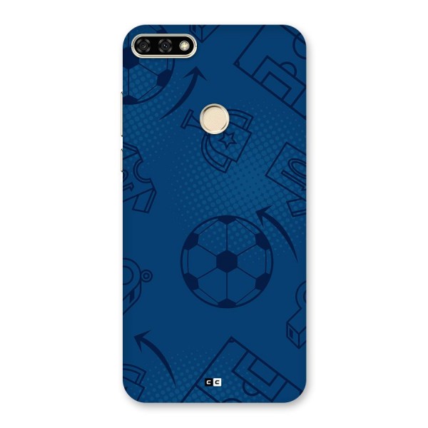 Football Texture Back Case for Honor 7A