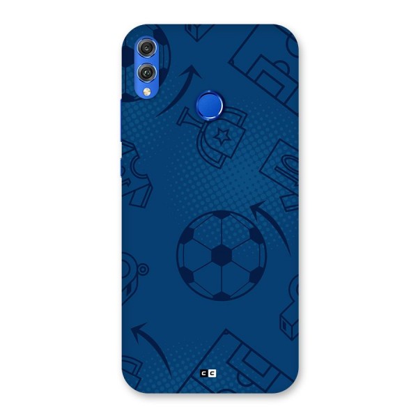 Football Texture Back Case for Honor 8X