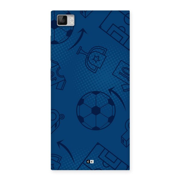 Football Texture Back Case for Mi3