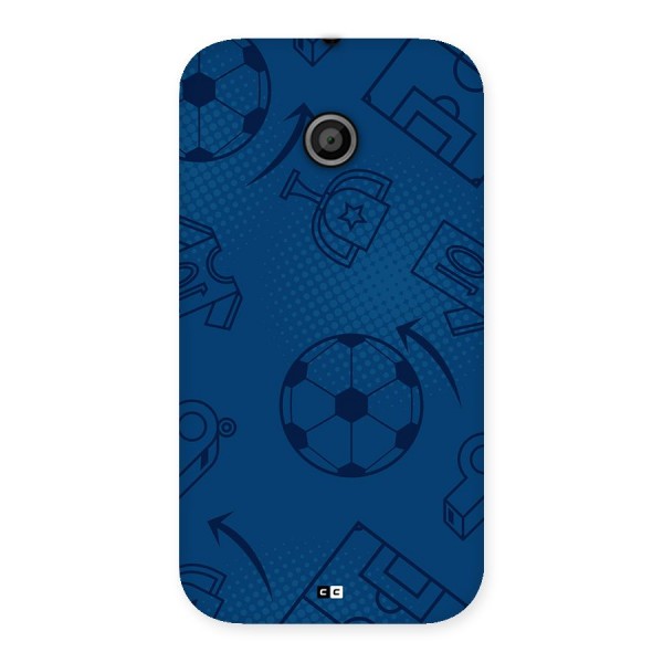 Football Texture Back Case for Moto E