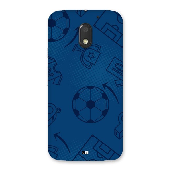 Football Texture Back Case for Moto E3 Power