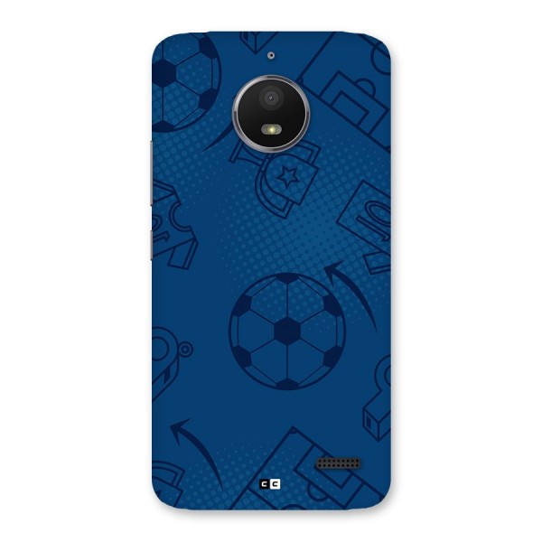 Football Texture Back Case for Moto E4