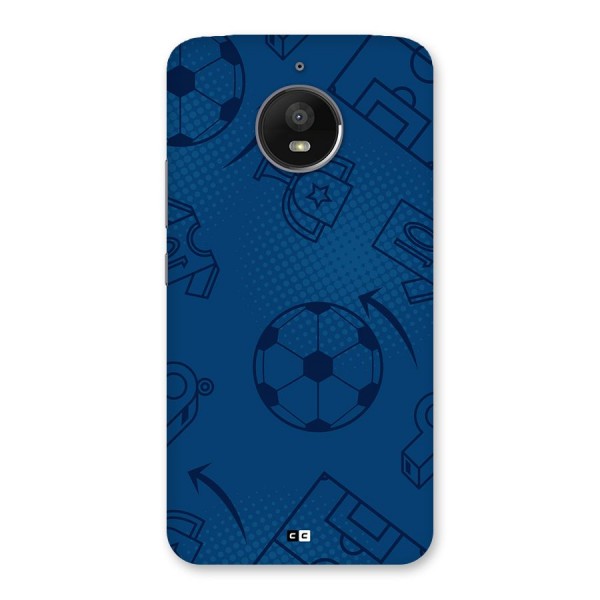 Football Texture Back Case for Moto E4 Plus