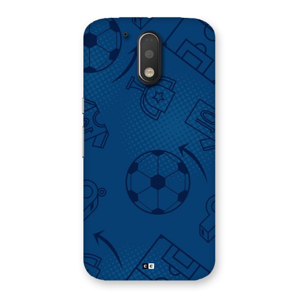 Football Texture Back Case for Moto G4