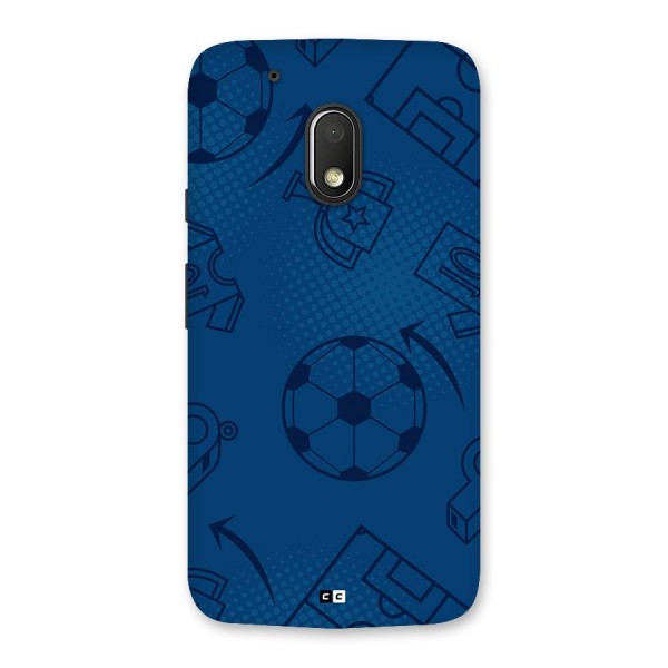 Football Texture Back Case for Moto G4 Play