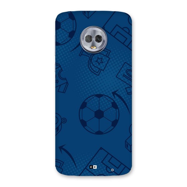 Football Texture Back Case for Moto G6 Plus