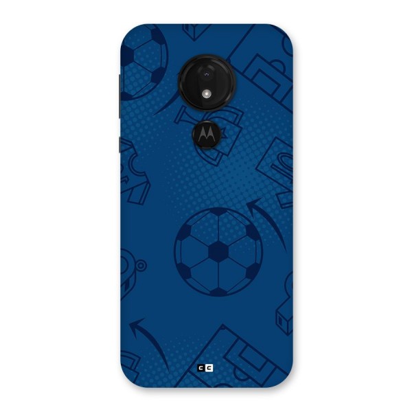 Football Texture Back Case for Moto G7 Power