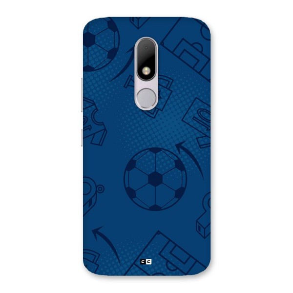 Football Texture Back Case for Moto M