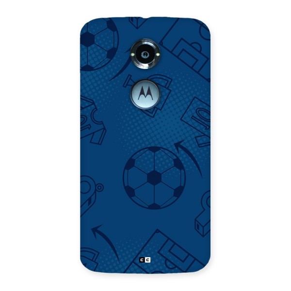 Football Texture Back Case for Moto X2