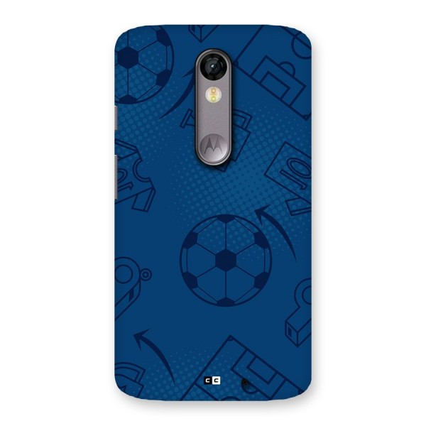 Football Texture Back Case for Moto X Force