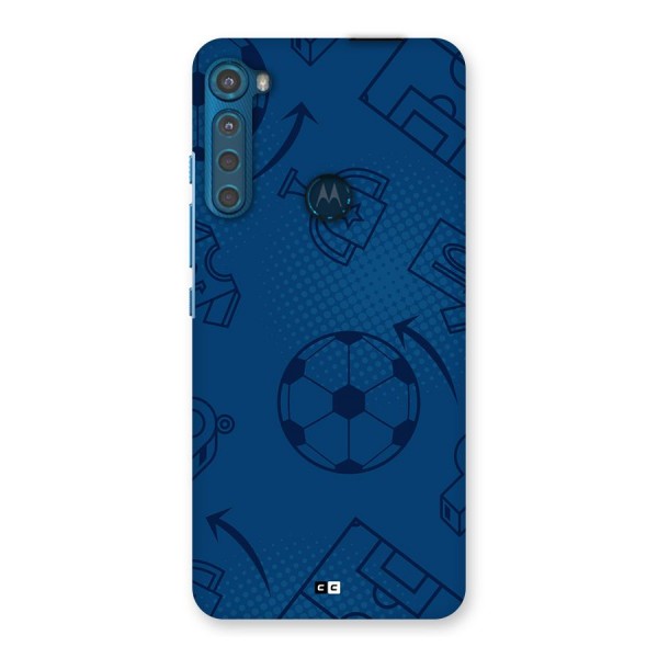 Football Texture Back Case for Motorola One Fusion Plus