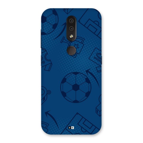 Football Texture Back Case for Nokia 4.2