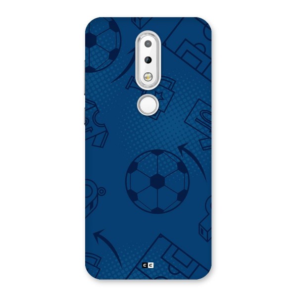 Football Texture Back Case for Nokia 6.1 Plus