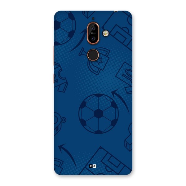 Football Texture Back Case for Nokia 7 Plus