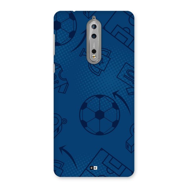 Football Texture Back Case for Nokia 8