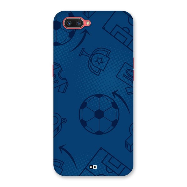 Football Texture Back Case for Oppo A3s