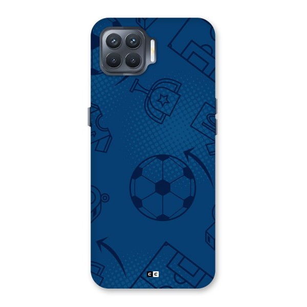 Football Texture Back Case for Oppo F17 Pro