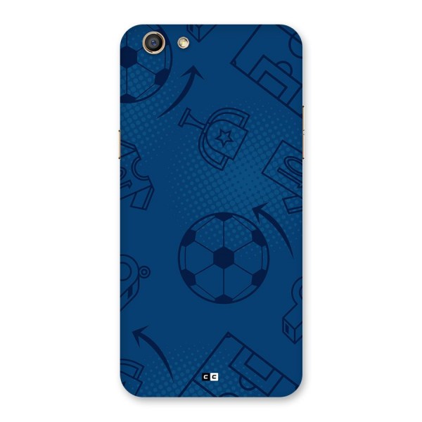 Football Texture Back Case for Oppo F3