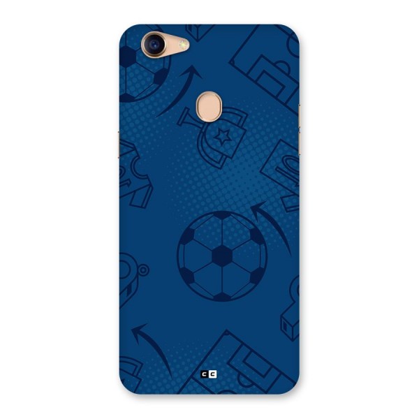 Football Texture Back Case for Oppo F5