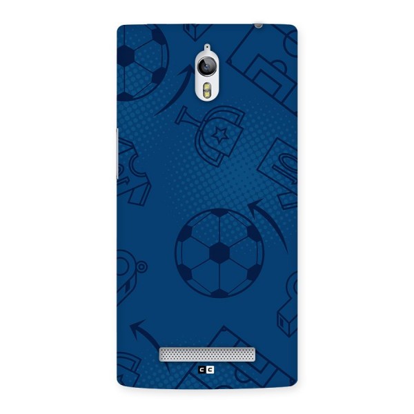 Football Texture Back Case for Oppo Find 7