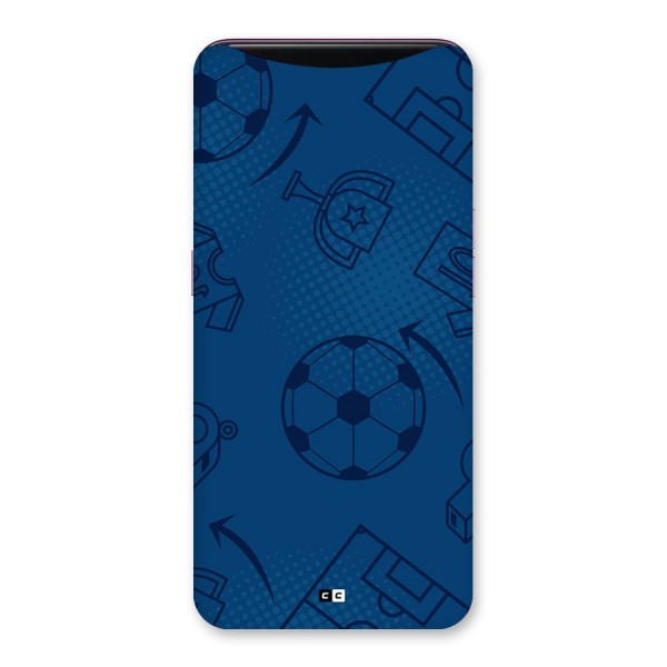 Football Texture Back Case for Oppo Find X