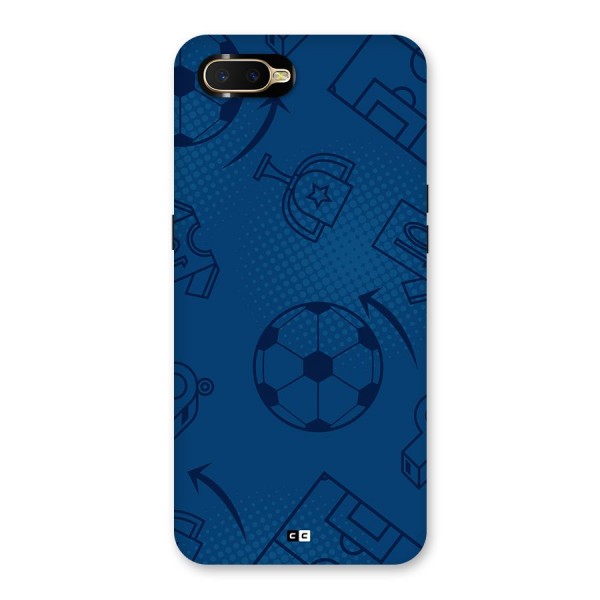 Football Texture Back Case for Oppo K1