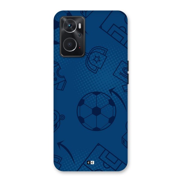 Football Texture Back Case for Oppo K10 4G