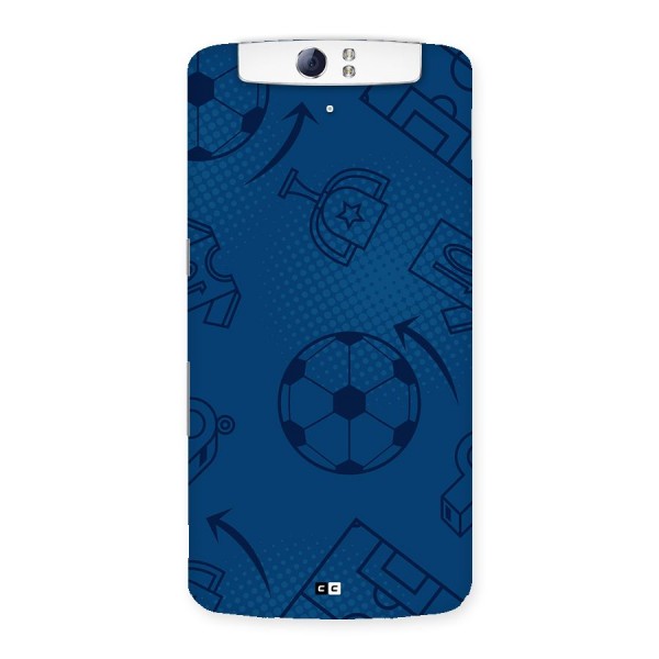 Football Texture Back Case for Oppo N1