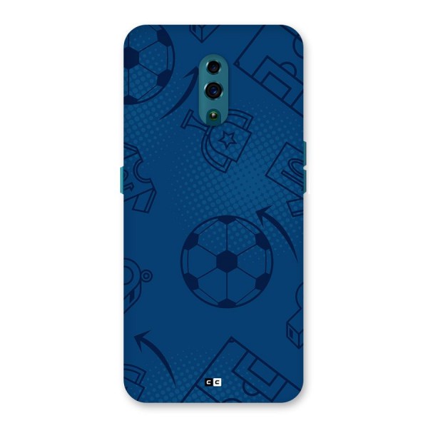 Football Texture Back Case for Oppo Reno