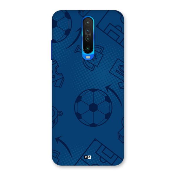 Football Texture Back Case for Poco X2