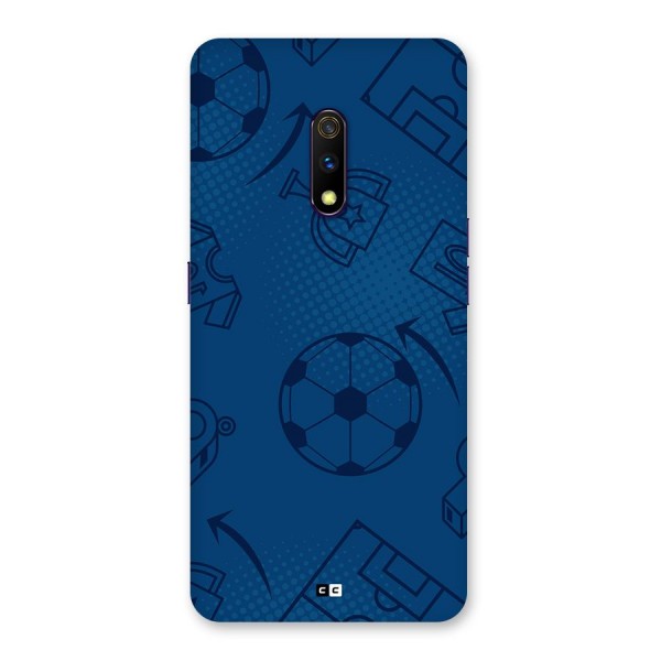 Football Texture Back Case for Realme X