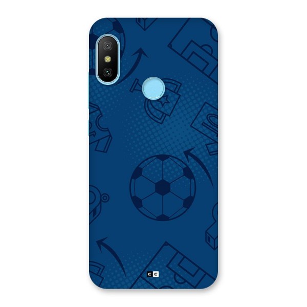 Football Texture Back Case for Redmi 6 Pro