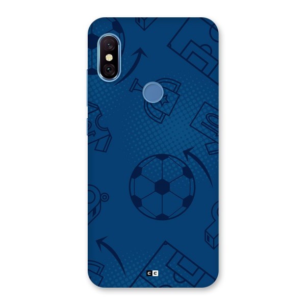 Football Texture Back Case for Redmi Note 6 Pro