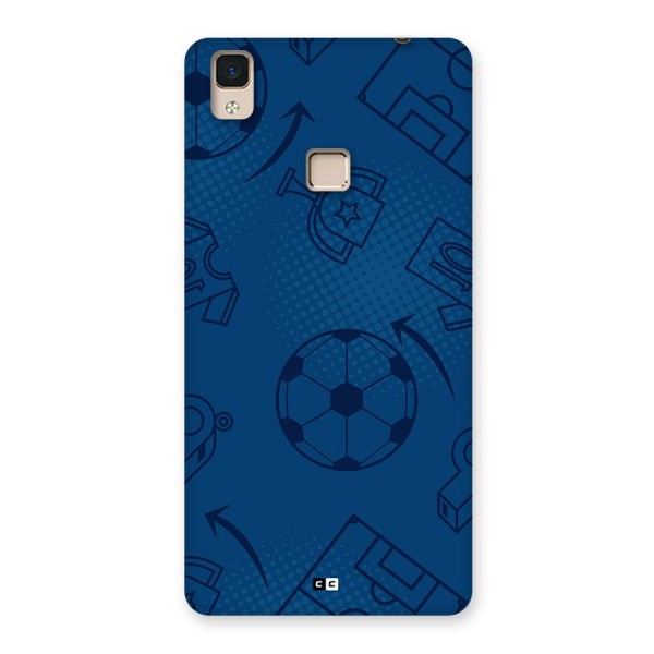 Football Texture Back Case for V3 Max