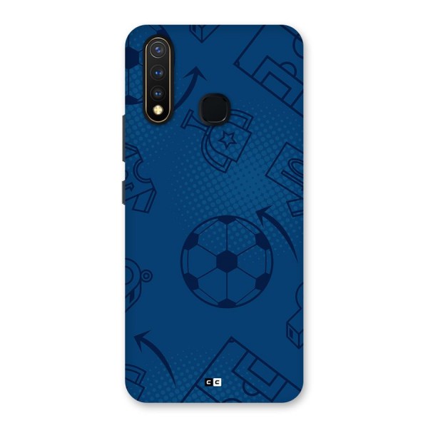 Football Texture Back Case for Vivo U20