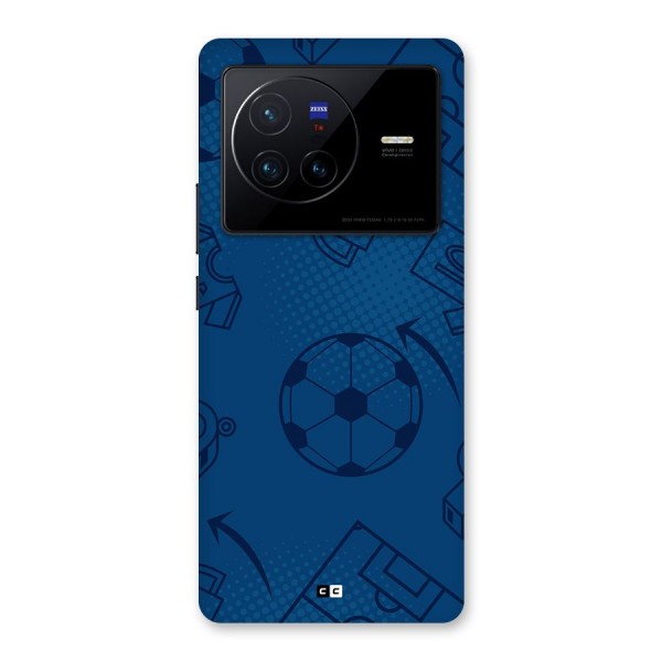 Football Texture Back Case for Vivo X80