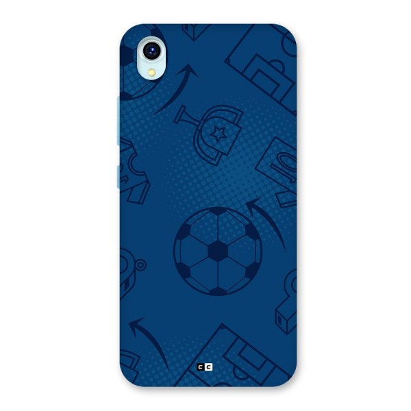 Football Texture Back Case for Vivo Y1s