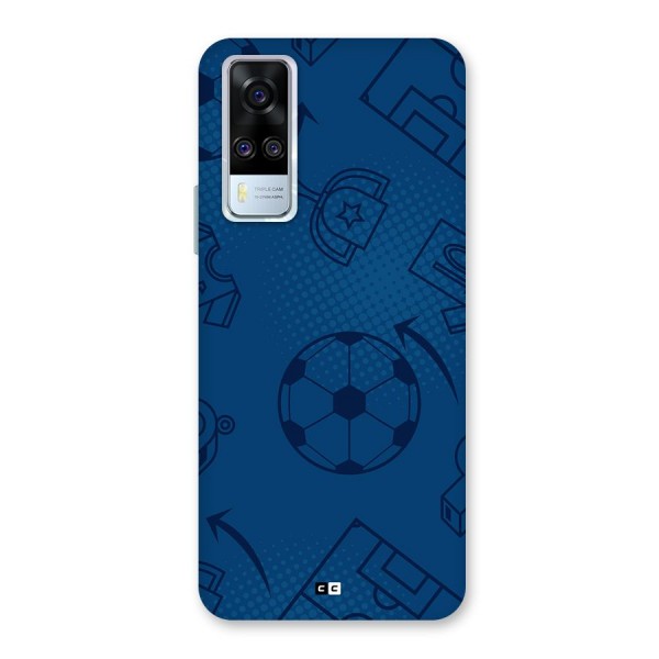 Football Texture Back Case for Vivo Y51A